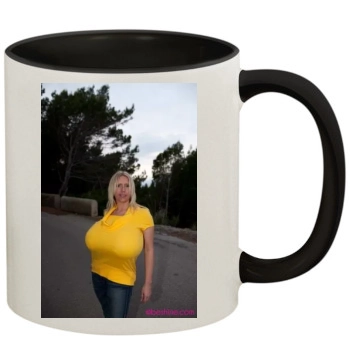 Beshine 11oz Colored Inner & Handle Mug