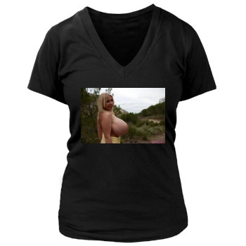 Beshine Women's Deep V-Neck TShirt